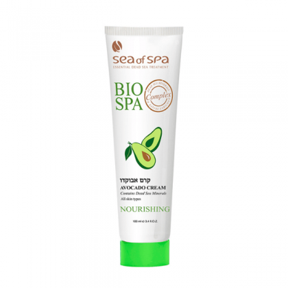 كريم منعم بخلاصة الأفوكادو من سي أوف سبا حجم 100 مل -Bio Spa All-Purpose Avocado Cream By Sea Of Spa 100 ML