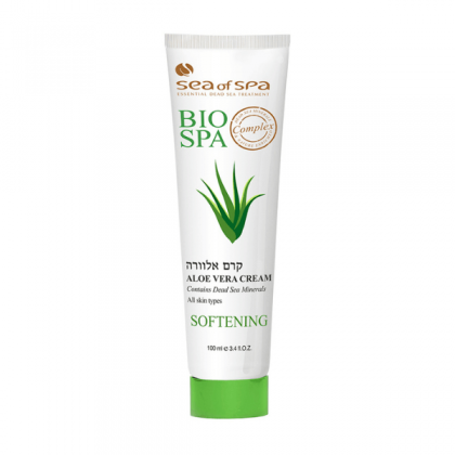 كريم منعم بخلاصة الصبار من سي أوف سبا حجم 100 مل -Bio Spa All-Purpose Aloe Vera Cream By Sea Of Spa 100 ML