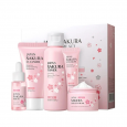 Japan Sakura Skin Care Set - Set of 5 Products By LAIKOU