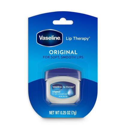 كريم مرطب شفاه من فازلين حجم 7 غم -Vaseline Lip Care (Original) By Vaseline 7 G