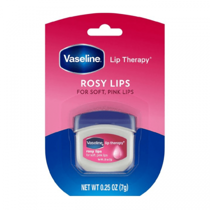 كريم مرطب شفاه من فازلين حجم 7 غم -Vaseline Lip Care (Rosy) By Vaseline 7 G