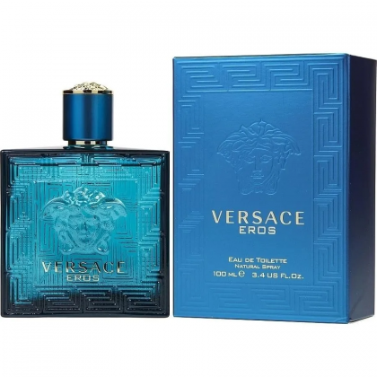 Eros EDT By Versace For Men 100ml-عطر ايروس من فيرزاتشي للرجال سعة 100 مل