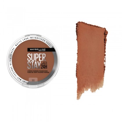 بودرة اساس هايبرد سوبر ستاي تدوم حتى 24 ساعة Maybelline Super Stay Up To 24Hr Hybrid Powder-Foundation (360) By Maybelline 6 g