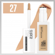 كونسيلر سائل سوبر ستاي بتغطية كاملة - Maybelline Super Stay Longwear Liquid Concealer 30Hr Wear (27) By Maybelline 10 ML