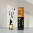 معطر جو من تورد برائحة العنبر مع عصي خشبية حجم 50 مل