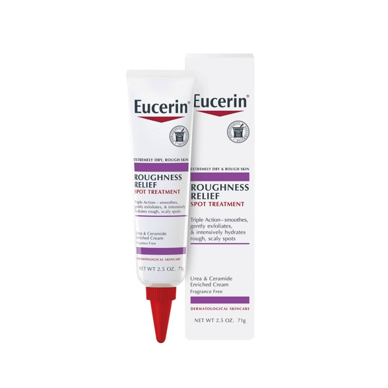 كريم علاج القضاء على البقع الخشنة من يوسرين حجم 71 غم -Eucerin Roughness Relief Spot Treatment Fragrance Free By Eucerin 71g