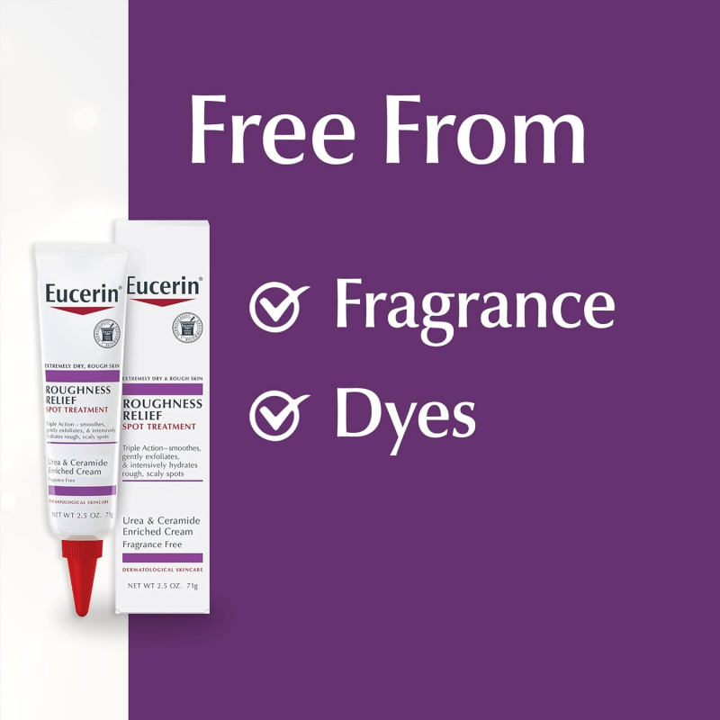 كريم علاج القضاء على البقع الخشنة من يوسرين حجم 71 غم -Eucerin Roughness Relief Spot Treatment Fragrance Free By Eucerin 71g