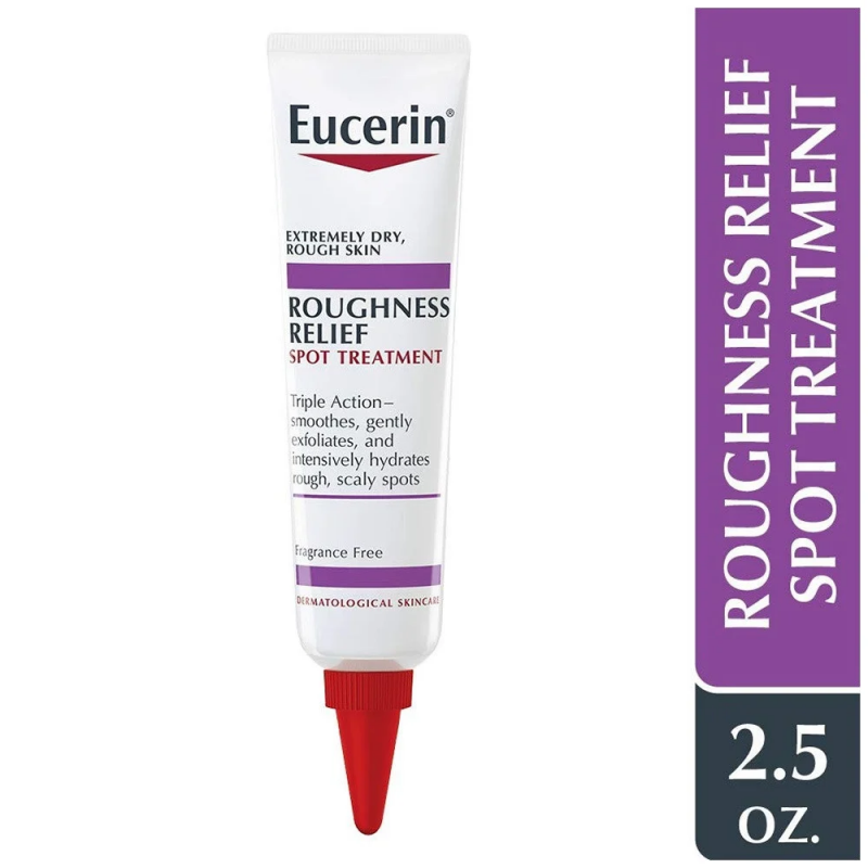كريم علاج القضاء على البقع الخشنة من يوسرين حجم 71 غم -Eucerin Roughness Relief Spot Treatment Fragrance Free By Eucerin 71g
