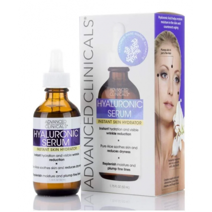 سيروم الهيالورونيك للبشرة من أدفانسد كلينيكال 52 مل -Hyaluronic Serum By Advanced Clinicals 52ML