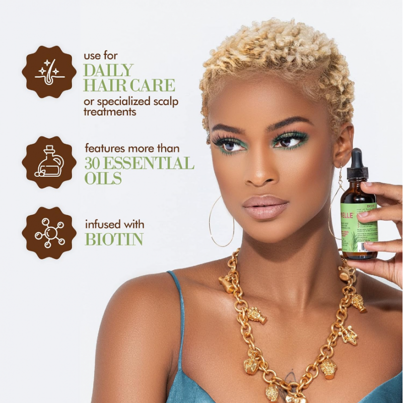 زيت اكليل الجبل والنعناع للشعر -Mielle Organics Rosemary Mint Scalp & Hair Strengthening Oil for All Hair Types By Mielle 59ML