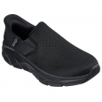 Skechers Men's D'lux Walker 2.0 - Reeler Shoes - حذاء سكيتشرز دي لوكس ووكر 2.0 - ريلر للرجال لون أسود