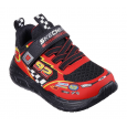 Skechers Kids Skech Tracks Shoes - حذاء سكيتشرز سكيتش تراكس للأطفال لون أسود وأحمر