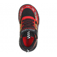 Skechers Kids Skech Tracks Shoes - حذاء سكيتشرز سكيتش تراكس للأطفال لون أسود وأحمر