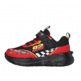 Skechers Kids Skech Tracks Shoes - حذاء سكيتشرز سكيتش تراكس للأطفال لون أسود وأحمر