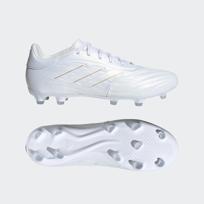 adidas Mens' Copa Pure 2 League Firm Ground Boots - White- حذاء اديداس كلوبا بيور 2 للرجال لون أبيض