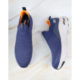 Skechers Men's Arch Fit - Ascension Shoes - حذاء سكيتشرز ارتش فيت- اسكينشن للرجال لون كحلي ونعل أبيض