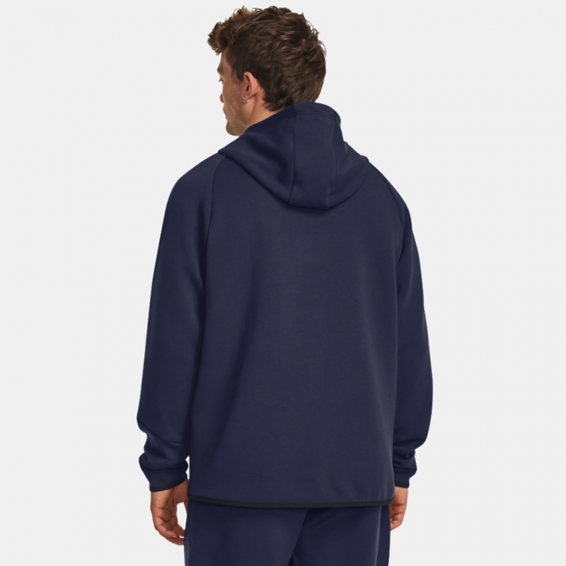 Under Armour Men's UA Unstoppable Fleece Full-Zip-تيشيرت اندر ارمور انستوبابل فليس بسحاب كامل للرجال لون كحلي