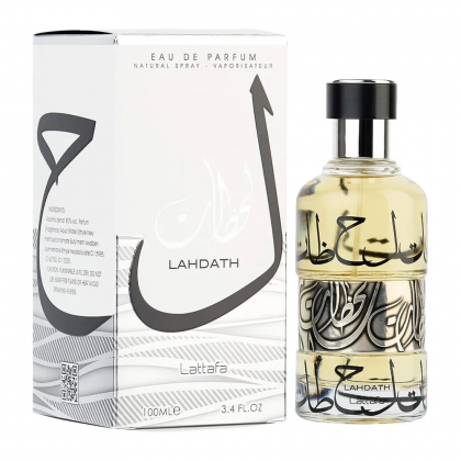 Lahdath EDP By Lattafa For Unisex 100ML- عطر لحظات من لطافة للجنسين حجم 100 مل