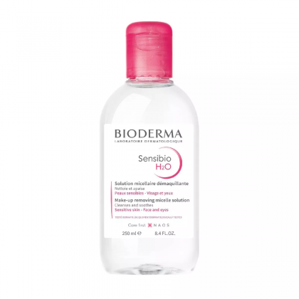 Bioderma Sensibio H2O Micellar Water 250 ml -مزيل مكياج ميسلار سينسو اتش تو او من بيوديرما حجم 250 مل