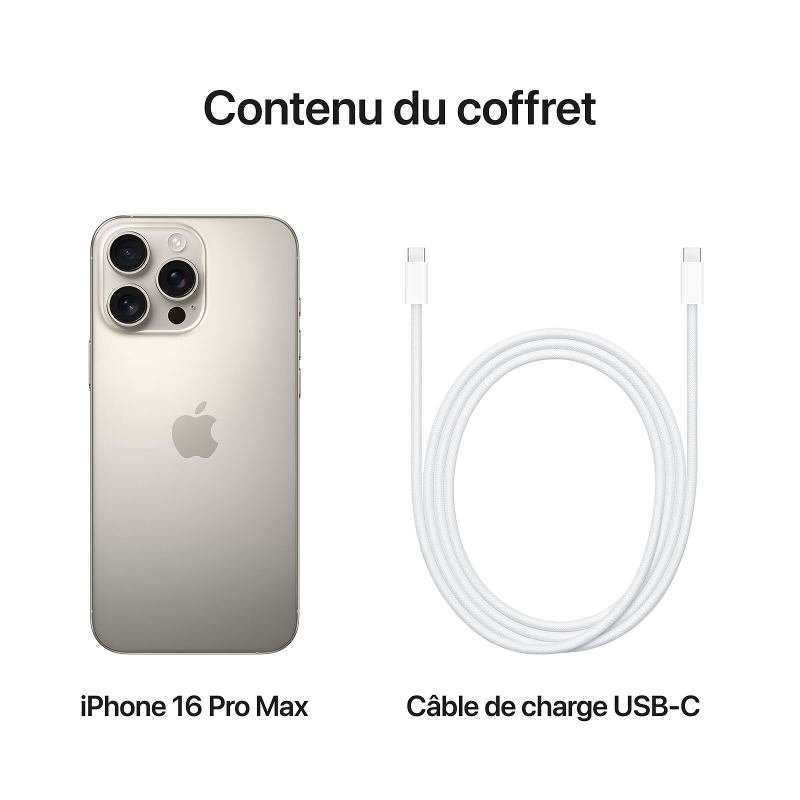 IPhone 16 Pro Max 256GB كفالة ابل سنة