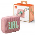 JBL Go 4 Ultra-Portable Bluetooth Speaker-سماعة بلوتوث JBL-GO-4 من جى بى ال لون زهري
