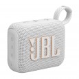 JBL Go 4 Ultra-Portable Bluetooth Speaker-سماعة بلوتوث JBL-GO-4 من جى بى ال لون أبيض
