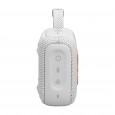 JBL Go 4 Ultra-Portable Bluetooth Speaker-سماعة بلوتوث JBL-GO-4 من جى بى ال لون أبيض