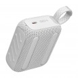JBL Go 4 Ultra-Portable Bluetooth Speaker-سماعة بلوتوث JBL-GO-4 من جى بى ال لون أبيض