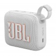 JBL Go 4 Ultra-Portable Bluetooth Speaker-سماعة بلوتوث JBL-GO-4 من جى بى ال لون أبيض