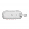 JBL Go 4 Ultra-Portable Bluetooth Speaker-سماعة بلوتوث JBL-GO-4 من جى بى ال لون أبيض