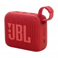 JBL Go 4 Ultra-Portable Bluetooth Speaker-سماعة بلوتوث JBL-GO-4 من جى بى ال لون أحمر