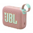 JBL Go 4 Ultra-Portable Bluetooth Speaker-سماعة بلوتوث JBL-GO-4 من جى بى ال لون زهري