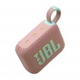 JBL Go 4 Ultra-Portable Bluetooth Speaker-سماعة بلوتوث JBL-GO-4 من جى بى ال لون زهري