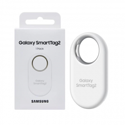 Samsung Galaxy SmartTag2 White-جهاز تتبع جالكسي سمارت تاج 2 من سامسونج لون أبيض