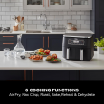 Ninja Foodi Dual Zone Air Fryer- AF300EU-مقلى هوائي من نينجا بجارورين سعة 7.6 لتر