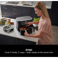 Ninja Foodi Dual Zone Air Fryer- AF300EU-مقلى هوائي من نينجا بجارورين سعة 7.6 لتر