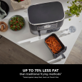 Ninja Foodi Dual Zone Air Fryer- AF300EU-مقلى هوائي من نينجا بجارورين سعة 7.6 لتر