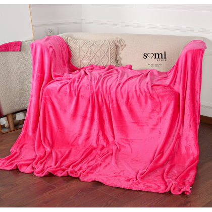 حرام فرو للأطفال حجم 96×110 سم لون فوشي