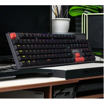 لوحة مفاتيح كيبورد ألعاب Jedel KL-63D Mechanical Gaming Keyboard - Red Switch