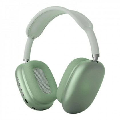 Wireless headphones p9 green - سماعة رأس بلوتوث P9 لون أخضر