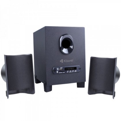 نظام صوت عدد 3 قطع -ماركة KISONLI العالمية MULTIMEDIA USB 2.1 BT SPEAKER TM-6000U