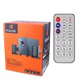 نظام صوت عدد 3 قطع -ماركة KISONLI العالمية MULTIMEDIA USB 2.1 BT SPEAKER TM-6000U