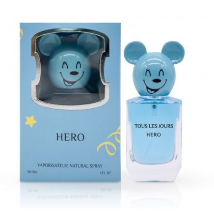 عطر هيرو من تولي جور للأطفال حجم 30 مل - HERO By Tous Les Jours Perfume For Kids 30 Ml