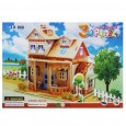 لعبة أحجية كرتون ثلاثية الأبعاد من JB DIY Toy من 4 طبقات بتصميم بيت