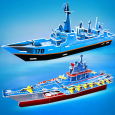 لعبة أحجية كرتون ثلاثية الأبعاد من JB DIY Toy من 4 طبقات بتصميم Chinese J-10 Aircraft
