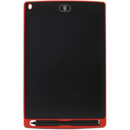 لوح كتابة الكتروني بشاشة حجم 10 انش لون أحمر