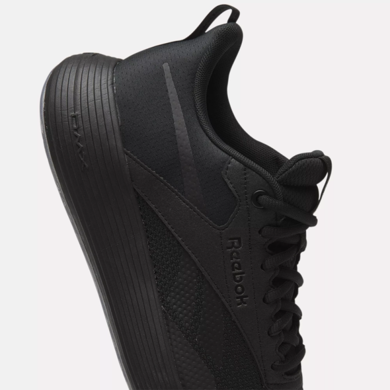 Reebok Unisex' DMX Comfort + Shoes - حذاء ريبوك دي ام اكس كمفورت بلس للجنسين لون أسود
