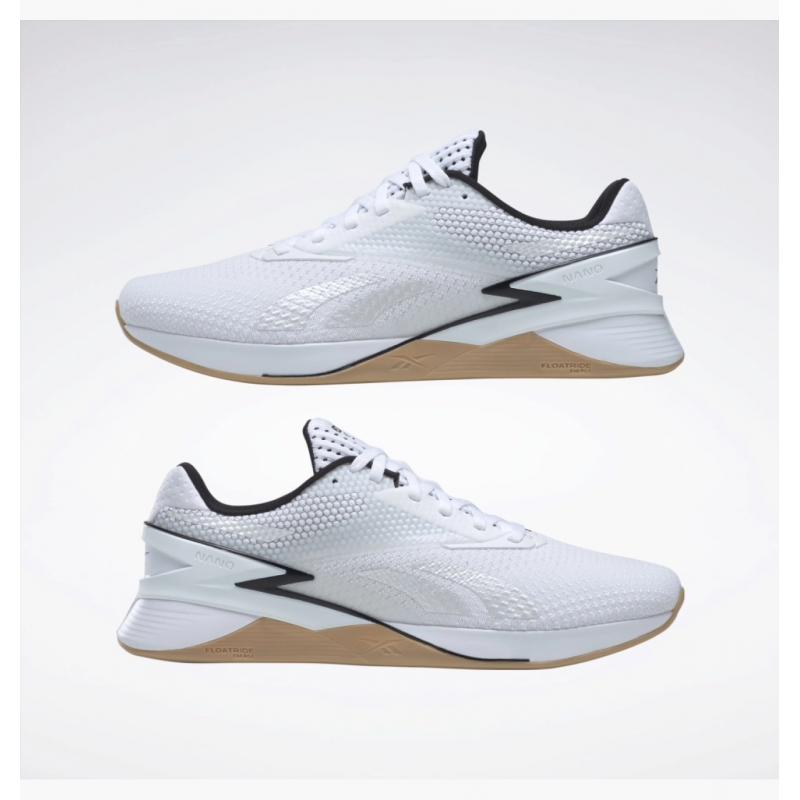 Reebok Unisex' Nano X3 Shoes - حذاء ريبوك نانو اكس 3 للجنسين لون أبيض