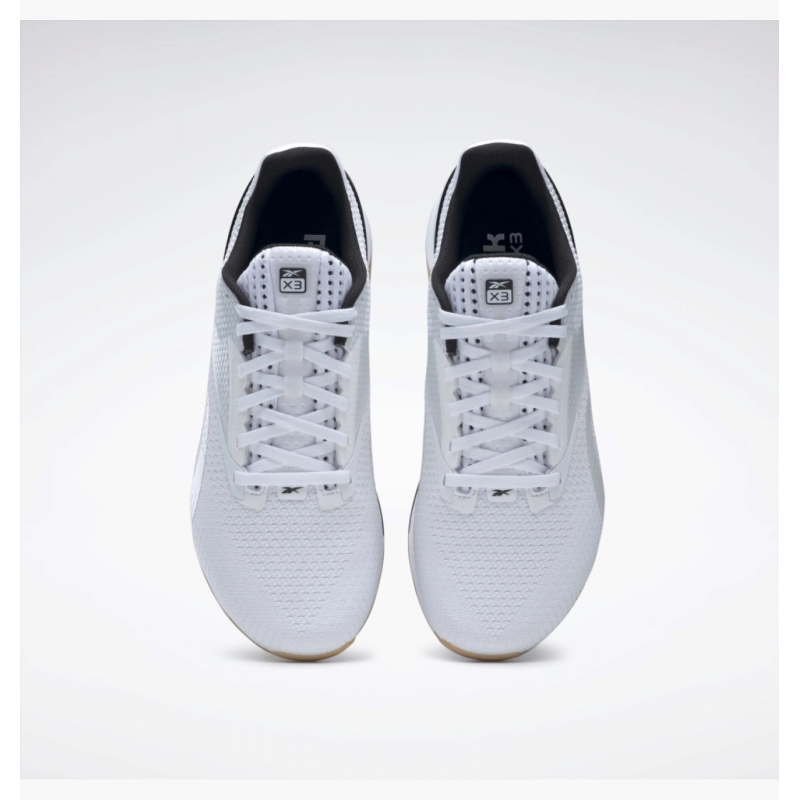 Reebok Unisex' Nano X3 Shoes - حذاء ريبوك نانو اكس 3 للجنسين لون أبيض
