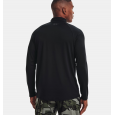 Under Armour Men's Tech™ ½ Zip Long Sleeve تيشيرت اندر ارمور بأكمام طويلة للرجال لون أسود